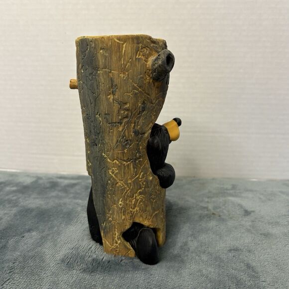 Bear Foots Sparky Candle Holder Figure by Jeff Fleming Big Sky Carvers - Picture 7 of 11